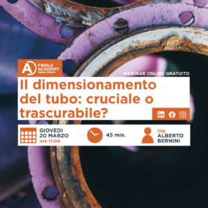 Il dimensionamento del tubo